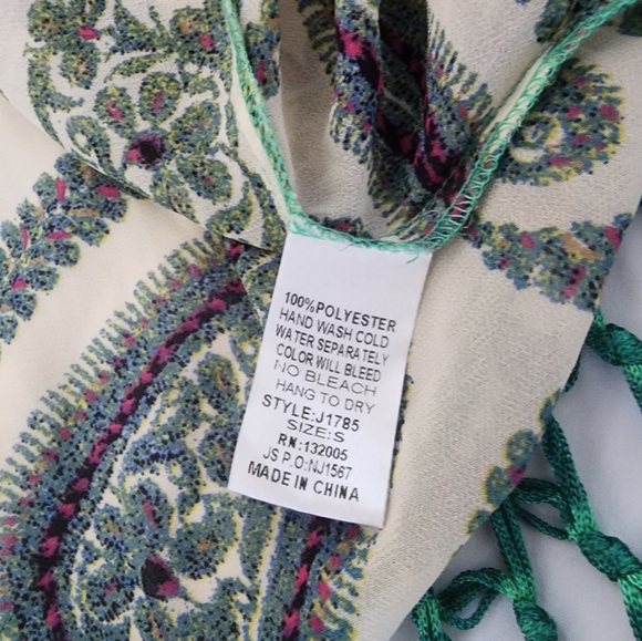 "Entro" women's boho kimono - Picture 10 of 10